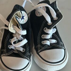 Converse Kids Black High-Top Sneakers